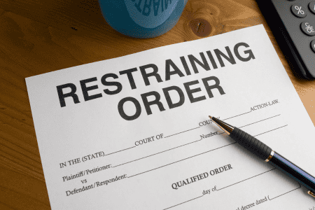requirements for a restraining order in nc