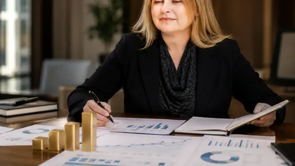 Doyle Law Group attorney reviewing restricted stock units and executive compensation in divorce